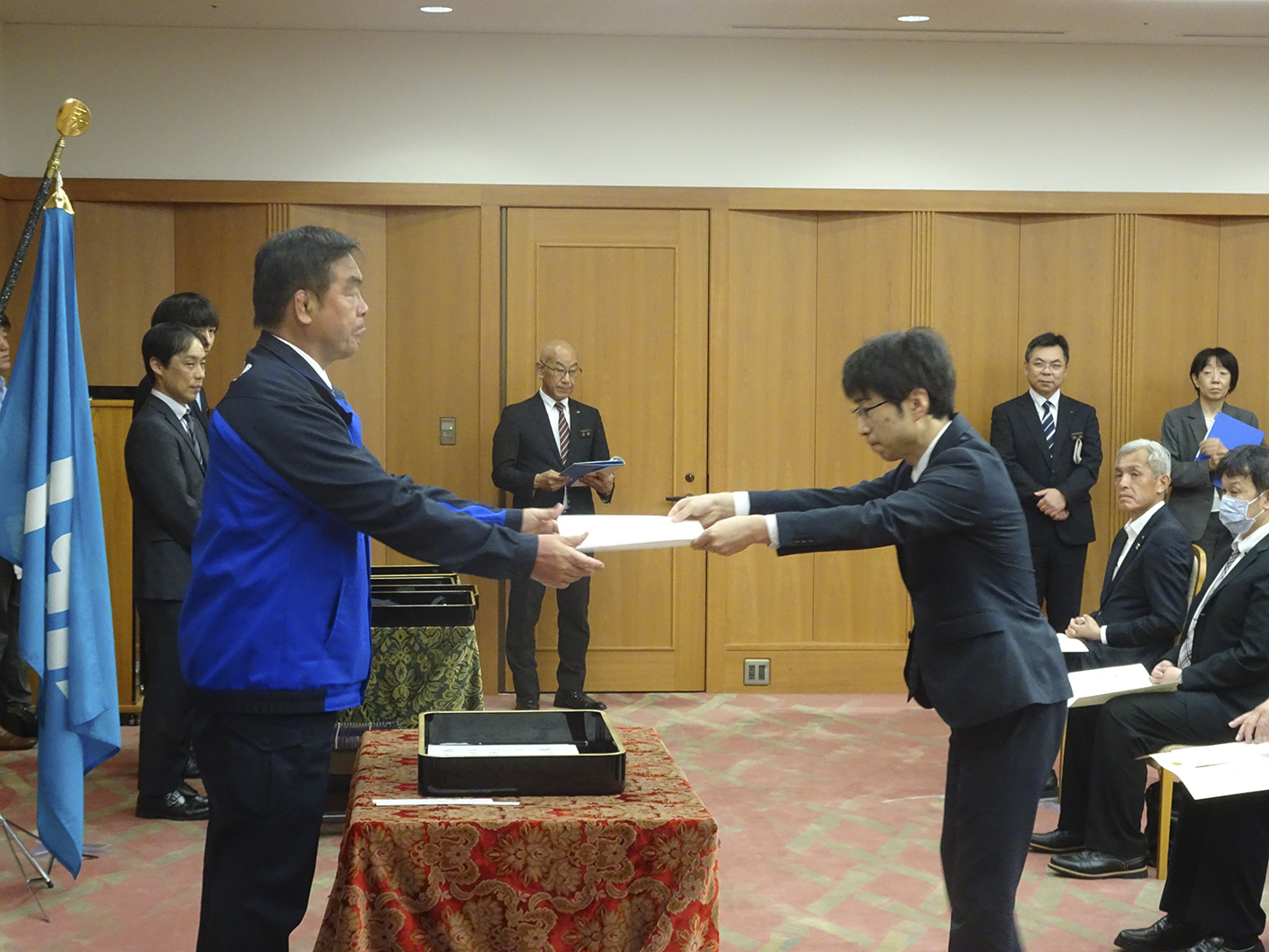 日本赤十字社石川県支部長感謝状の贈呈2