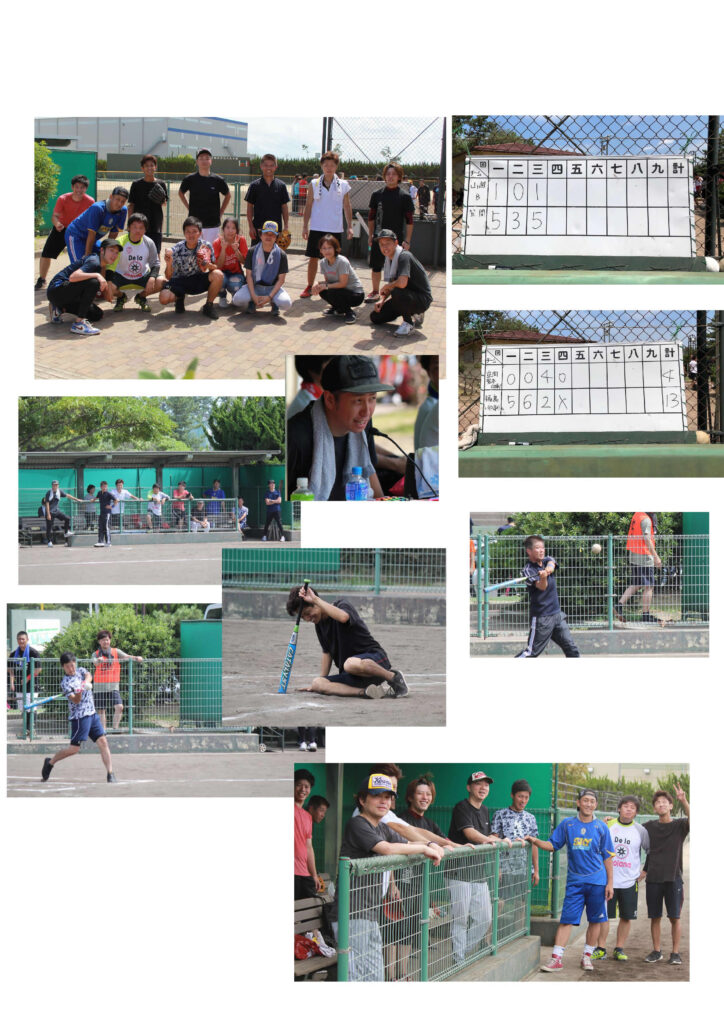 平成29年8月26（土）石川県印刷工業組合主催 第21回ソフトボール大会。